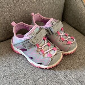 Carter's Pink and Gray Water Shoes for Toddler